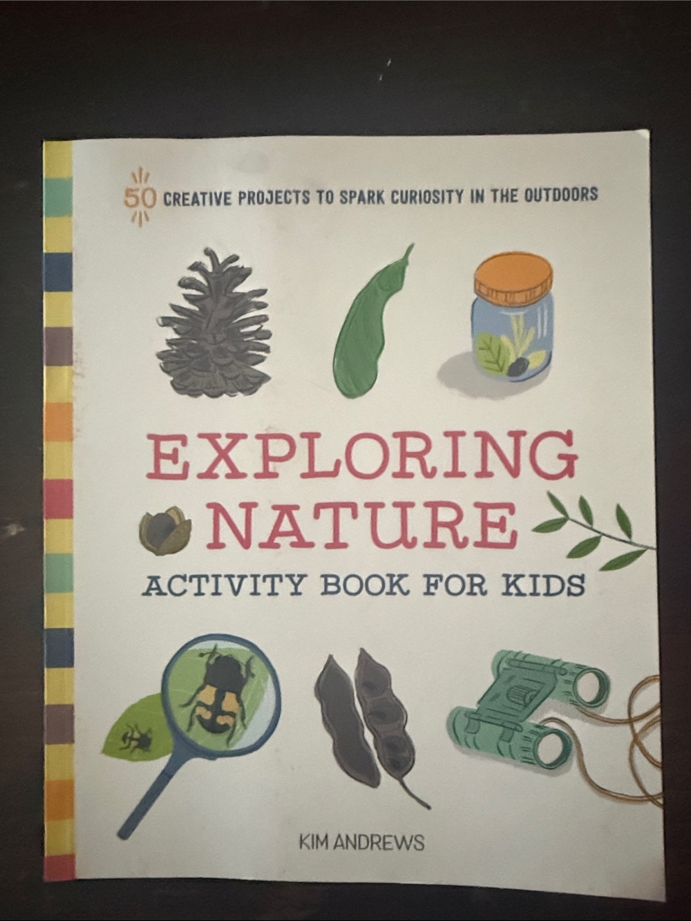 Exploring Nature Activity Book for Kids - White/Cream
